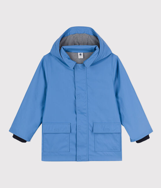 CHILDREN'S UNISEX ICONIC RECYCLED RAINCOAT EDNA blue