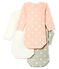 Baby Girls' Long-Sleeved Bodysuit - 3-Piece Set variante 1