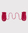 Babies' Microfleece-Lined Mittens TERKUIT red