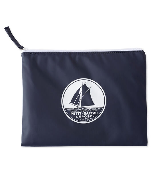 Plain clutch bag SMOKING blue