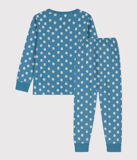 Girls' Floral Cotton Pyjamas POLOCHON /MULTICO