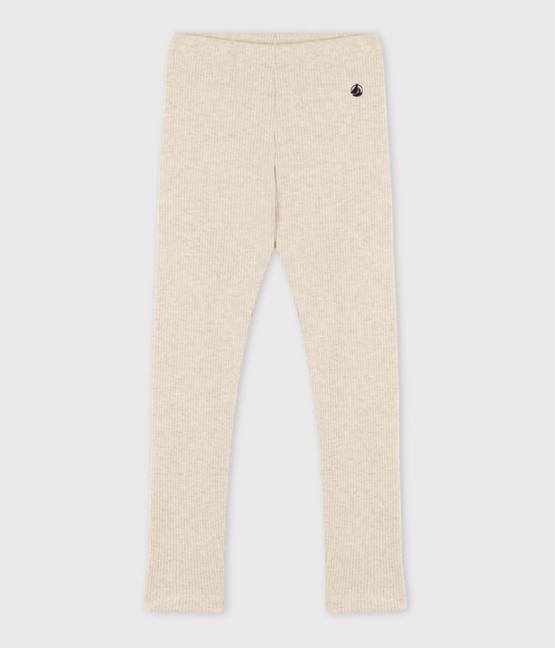 Girls' Cotton Leggings MONTELIMAR CHINE