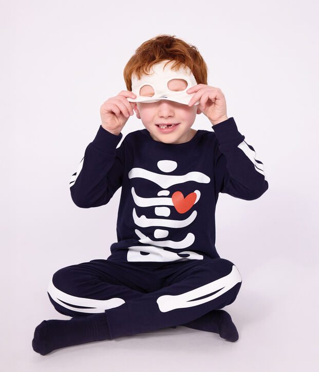Children's cotton skeleton costume pyjamas SOIR