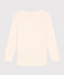 Long-sleeved cotton T-Shirt AVALANCHE Ecru