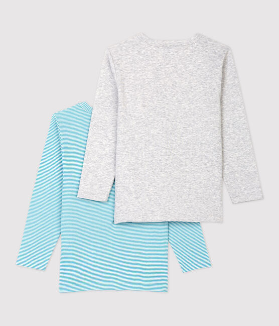 Boys' Long-Sleeved Organic Cotton T-Shirts - 2-Pack variante 1