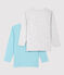 Boys' Long-Sleeved Organic Cotton T-Shirts - 2-Pack variante 1