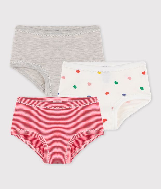 Girls' Knickers - 3-Piece Set multicolor