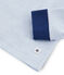 Boys' Snugfit Ribbed Pyjamas ACIER blue/MARSHMALLOW white