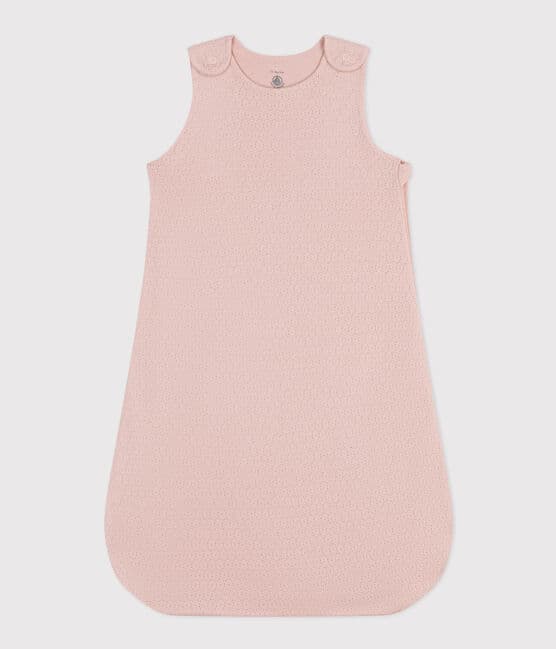 Babies' 1 TOG cotton sleeping bag SALINE pink