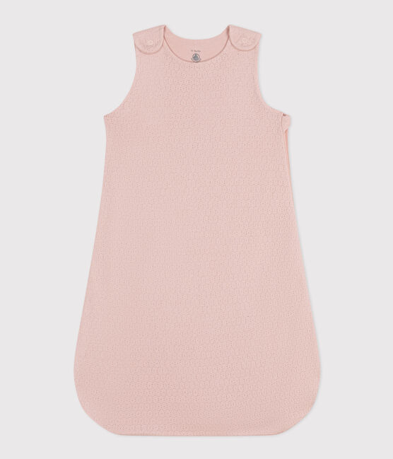 Babies' 1 TOG cotton sleeping bag SALINE pink