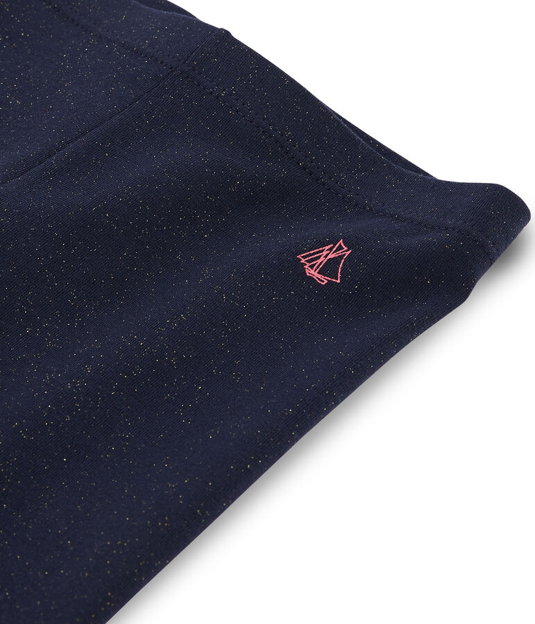 Girls' Cycling Shorts blue/yellow