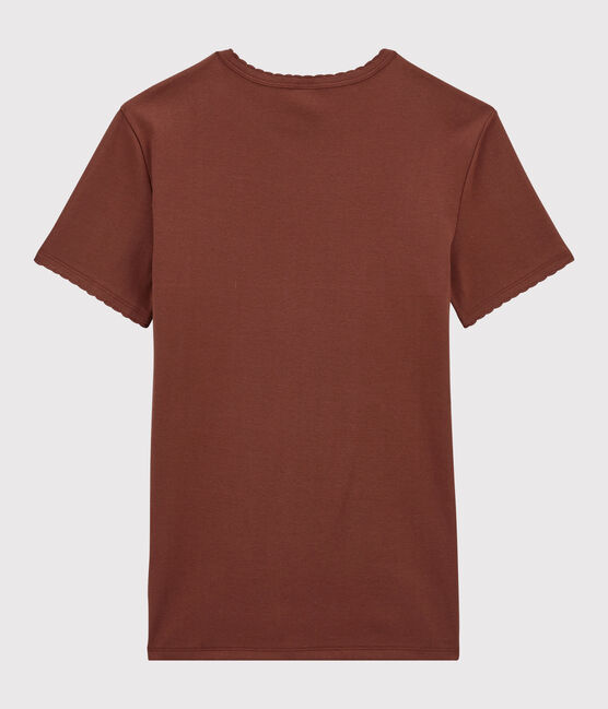 Women's Iconic Round Neck T-Shirt MADRAS orange