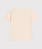 Boys' short-sleeved fine jersey T-Shirt AVALANCHE Ecru