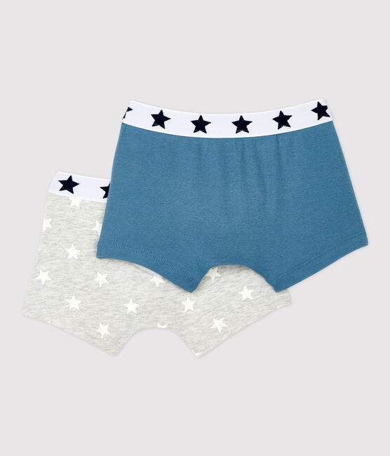 Boys' Star Print Cotton Boxer Shorts - 2-Pack variante 1