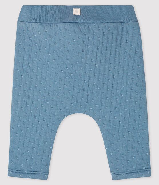 Babies' Quilted Tube Knit Leggings TEMPETE grey