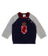 Baby boy's wool and cotton knit sweater