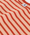 Women's Breton Cotton Top VINTAGE beige/HARISSA red