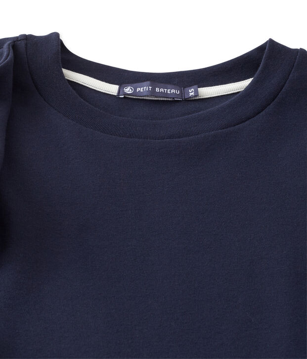 Top femme sans manches &agrave; volant blue