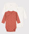 Babies' Long-Sleeved Cotton Bodysuits - 3-Pack variante 1