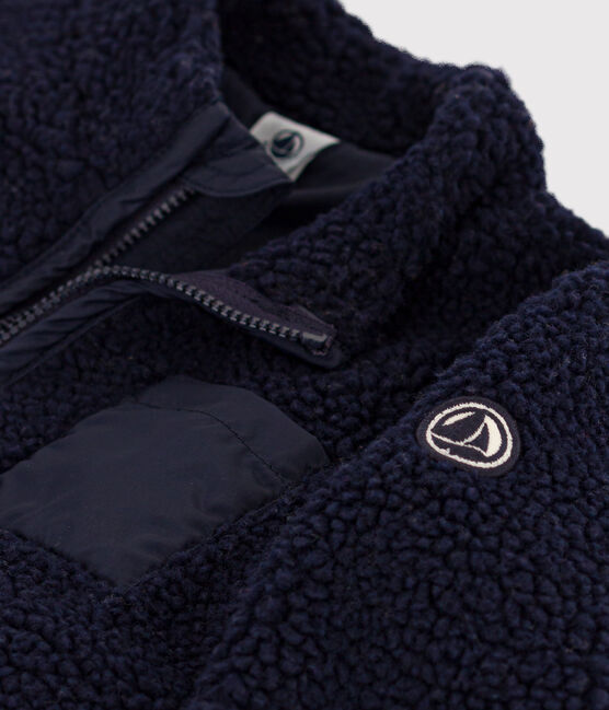 Babies' Sherpa Jacket SMOKING blue