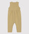 Babies' Long Quilted Jumpsuit JERRYCAN beige
