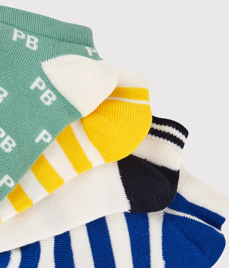 Boys' Ankle Socks - 5-Pack multicolor