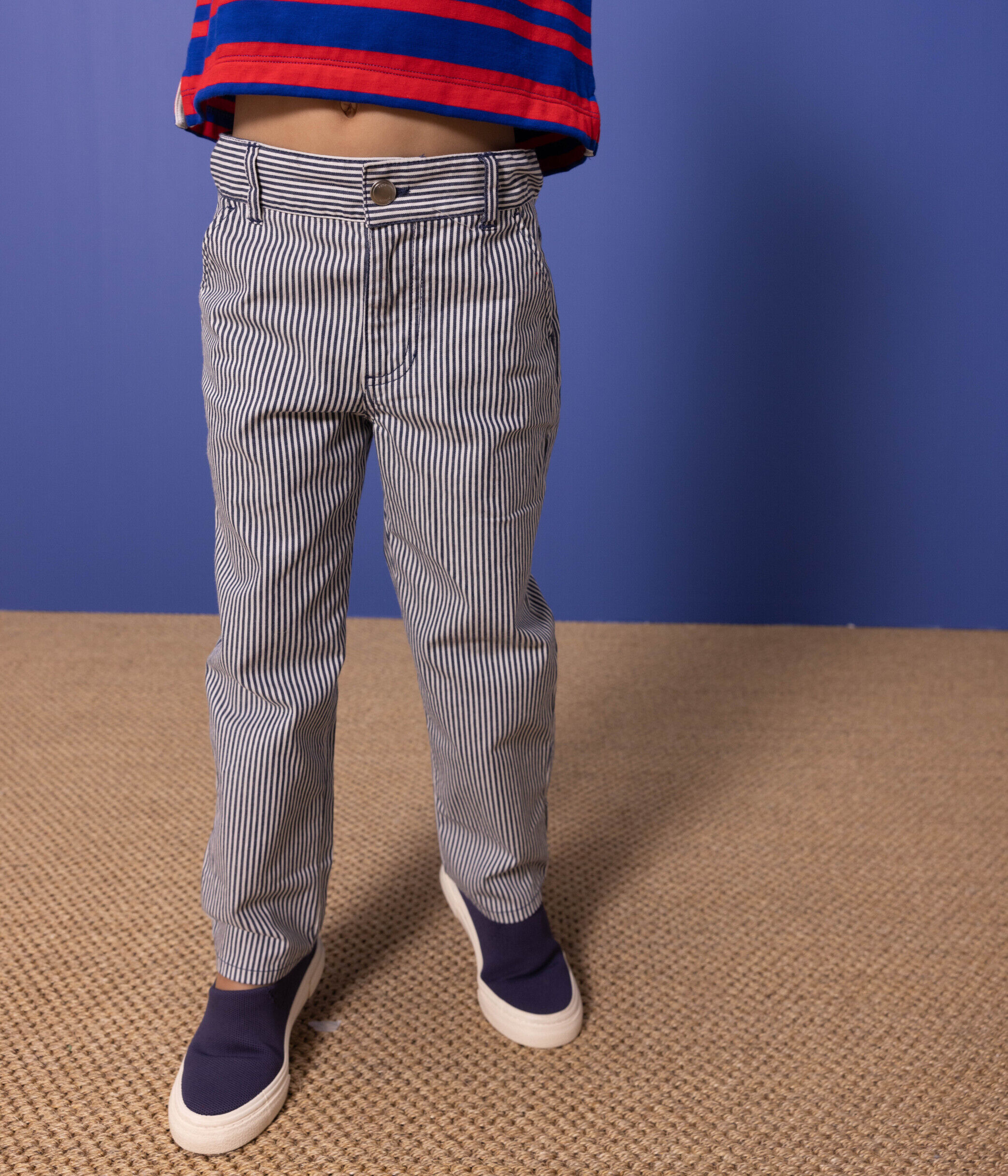 Boys striped deals trousers