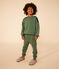 Boys' fleece sweatshirt CROCO green