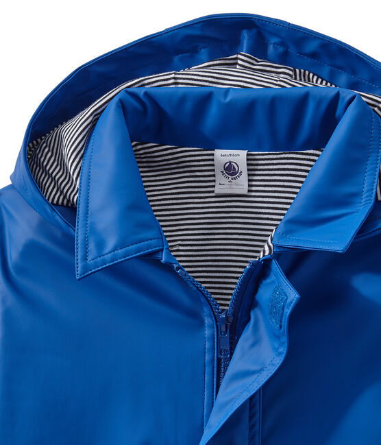 Iconic child's raincoat PERSE blue