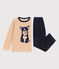 Boys' Velour Pyjamas TRENCH /MULTICO