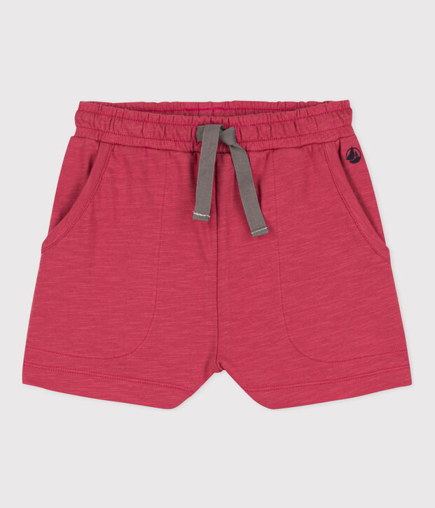 Girls' Slub Jersey Shorts pink