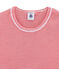 Little girl's pyjamas IMPATIENCE pink/MARSHMALLOW white