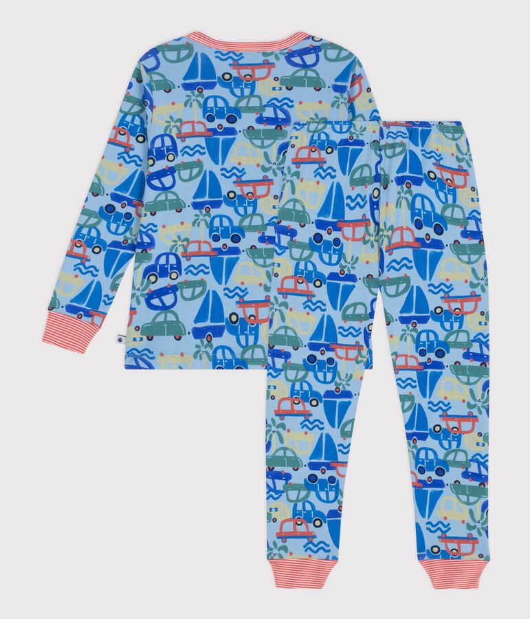 Children's car print cotton pyjamas FLO /MULTICO