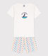 Boys' Sea Animals Short Cotton Pyjamas