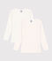 Girls' Heart Long-Sleeved Cotton T-Shirts - 2-Pack variante 1