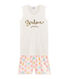 Girls' Ribbed Short Pyjamas