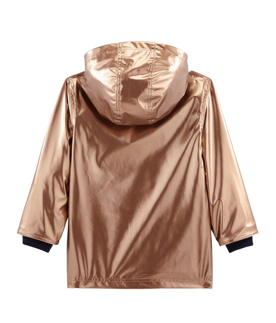 Girls' raincoat COPPER