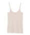 Women's lightweight cotton shirt with straps FLEUR pink