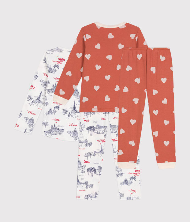 Children's cotton pyjamas - 2-pack multicolor
