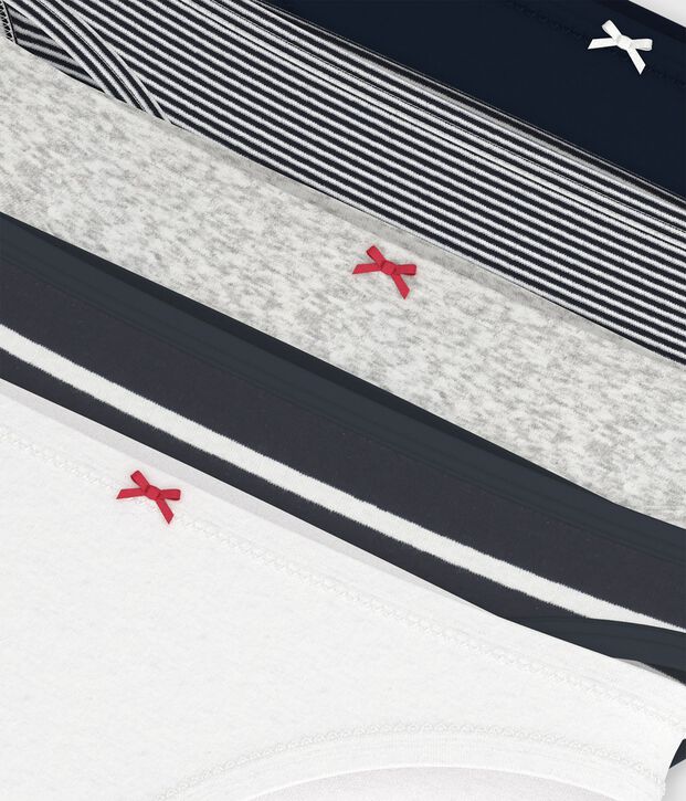 Women's Cotton Briefs - 5-Pack multicolor