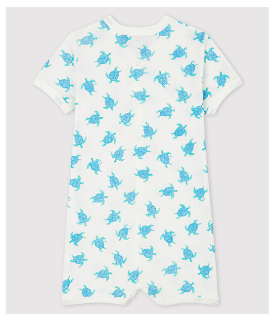 Extra Light Cotton Tortoise Sleepsuit MARSHMALLOW white/MULTICO white