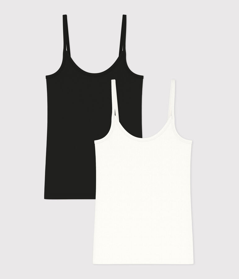 Women's Iconic Thin Cotton Strappy Top multicolor