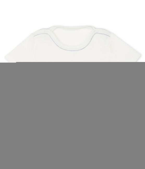 Tee shirt manches courtes bébé garçon MARSHMALLOW CN white