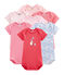 Surprise pack of 7 short-sleeved bodysuits for baby girls variante 1