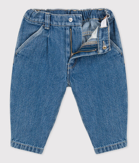 Babies' 100% Eco-Friendly Denim Jeans DENIM blue