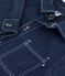 Children's plain denim shirt blue