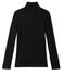 Women's plain polo neck NOIR black