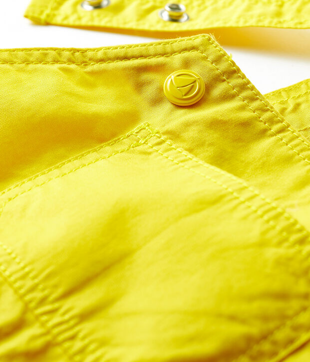 Baby Boys' Short Dungarees yellow