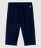 Babies' Organic Cotton Gauze Trousers SMOKING blue