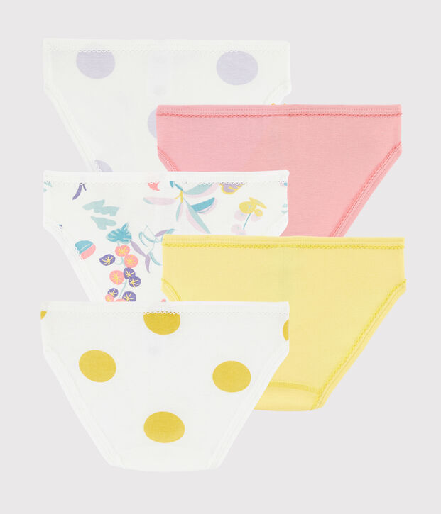 Girls' Jungle Print Knickers - 5-Piece Set multicolor